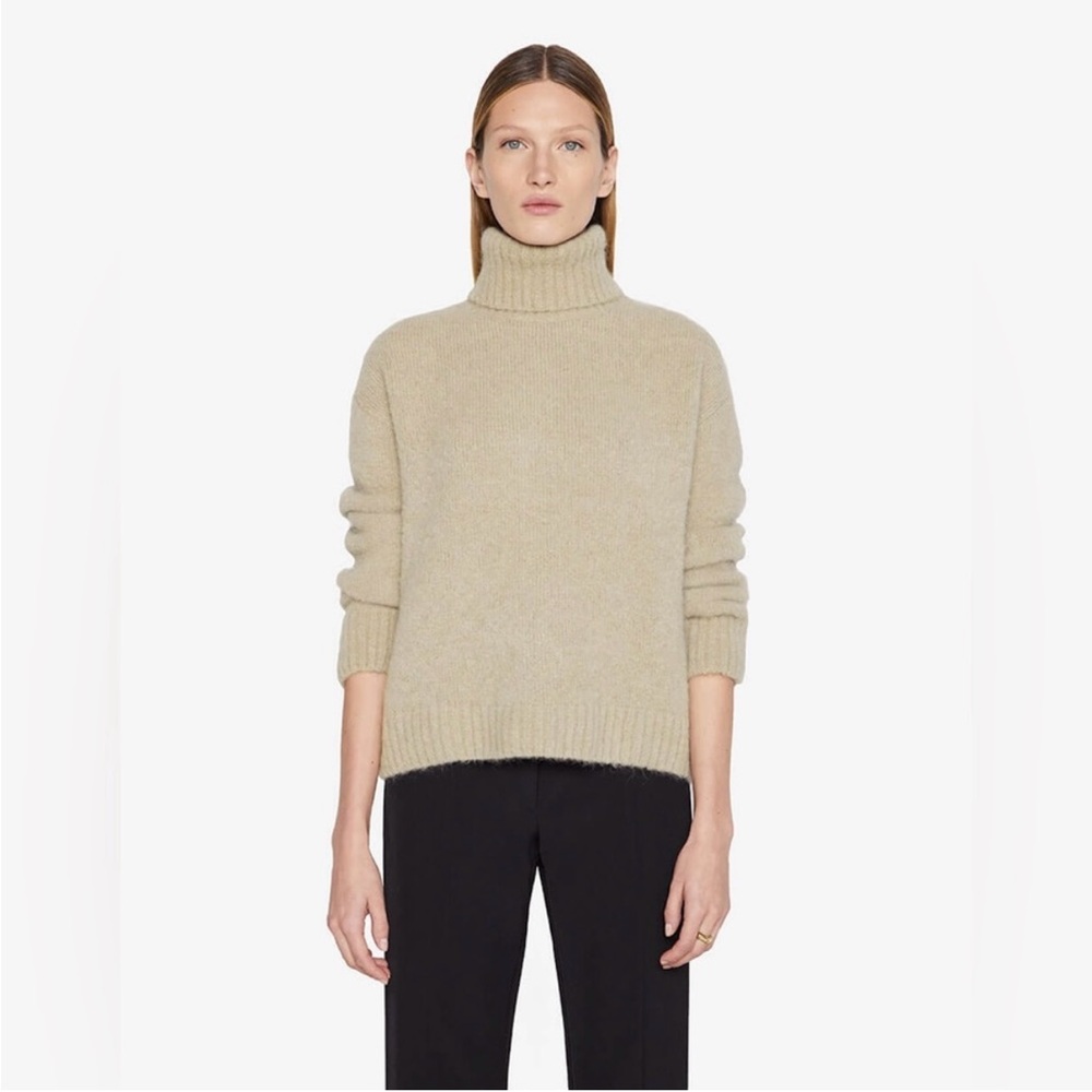 ANINE Bing Denver cream alpaca sweater size S